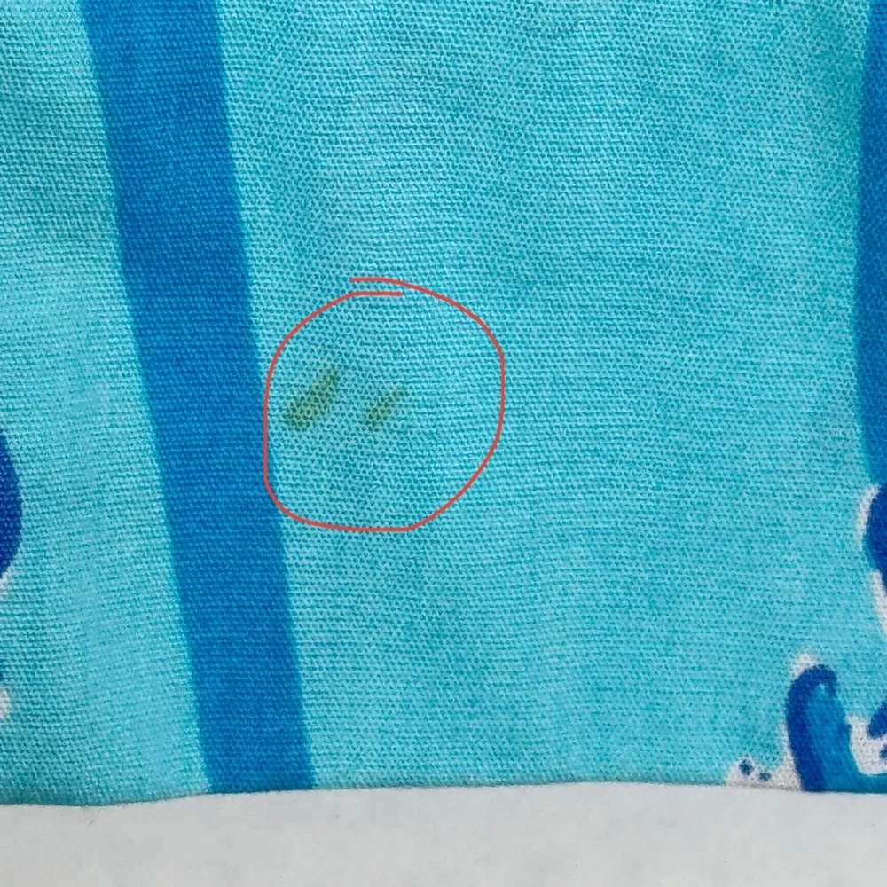 Lilly Pulitzer Skirt Vintage Seahorse White Label Promenade Aqua Blue SZ 0 - Picture 14 of 16